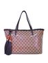 GG Bamboo Tassel Tote, front view